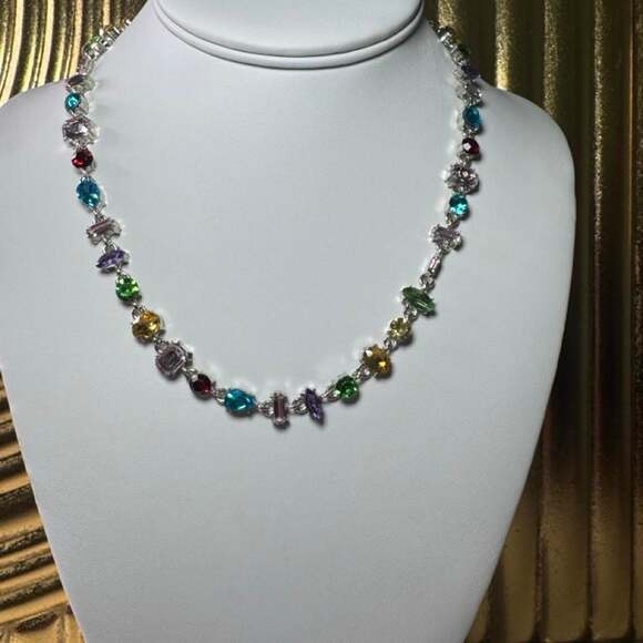Other Jewelry - Multicolor Gemstone Necklace 16inch